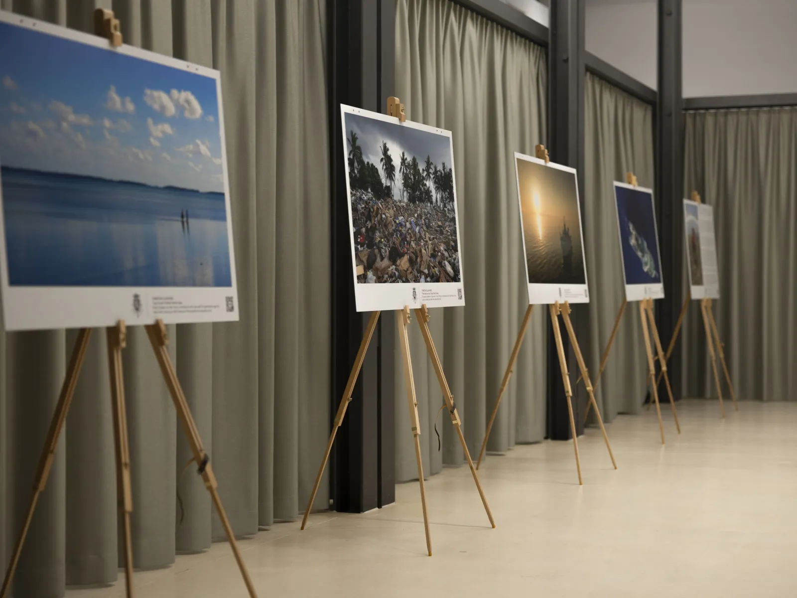 Vernissage Fotoausstellung Christian Clauwers am 7. Oktober 2025 an der Universität Liechtenstein.