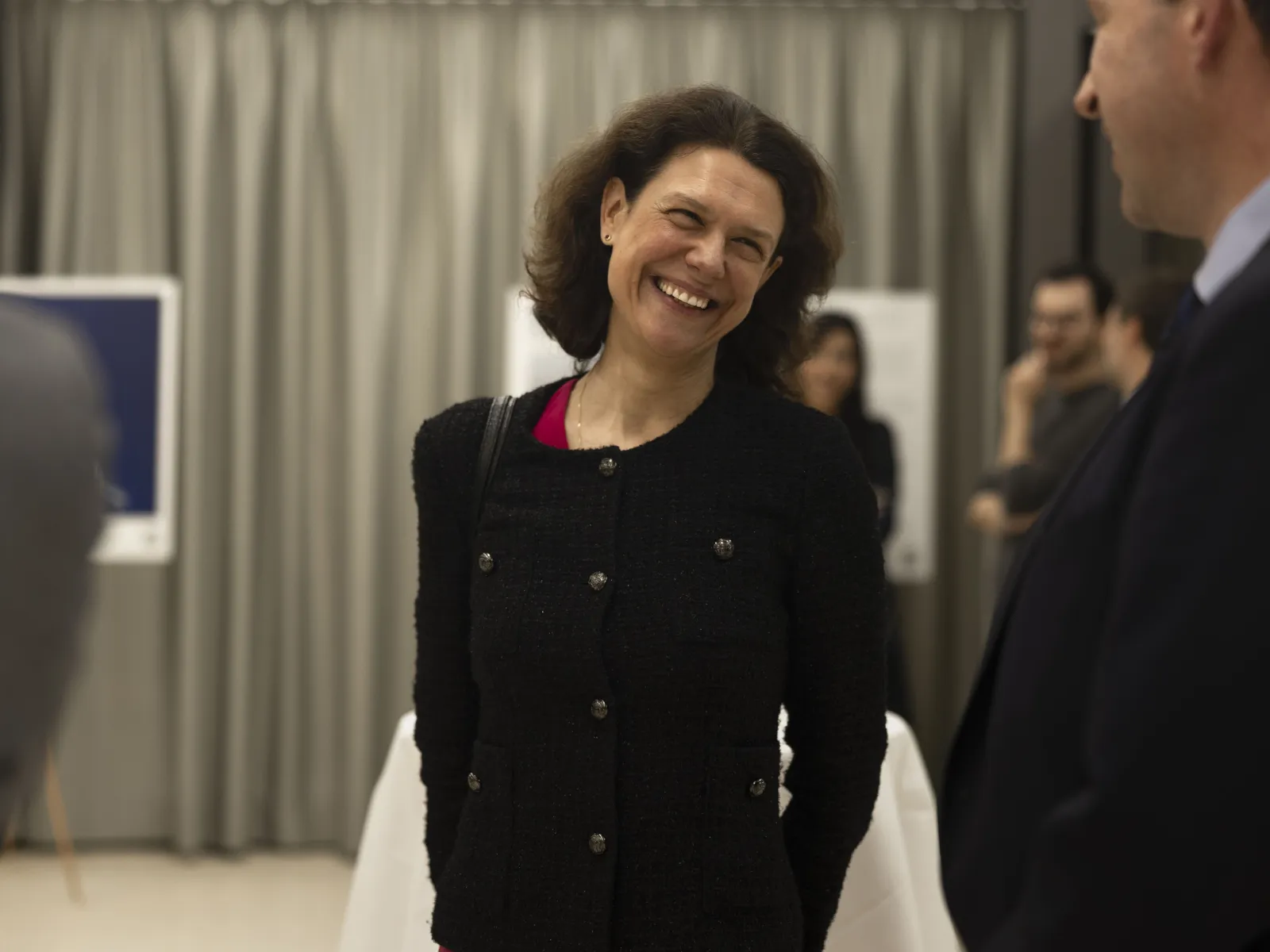 Vernissage Fotoausstellung Christian Clauwers am 7. Oktober 2025 an der Universität Liechtenstein.