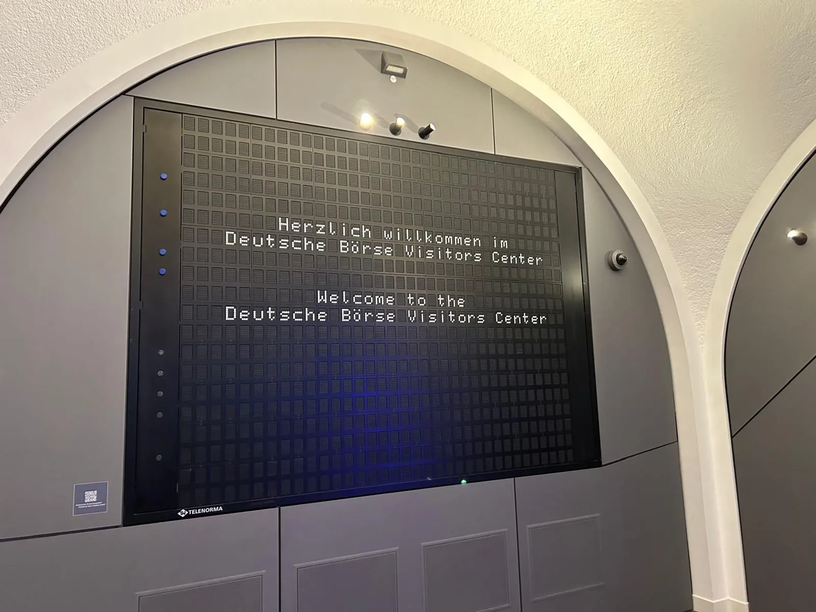 in Deutsche Börse Besucherzentrum