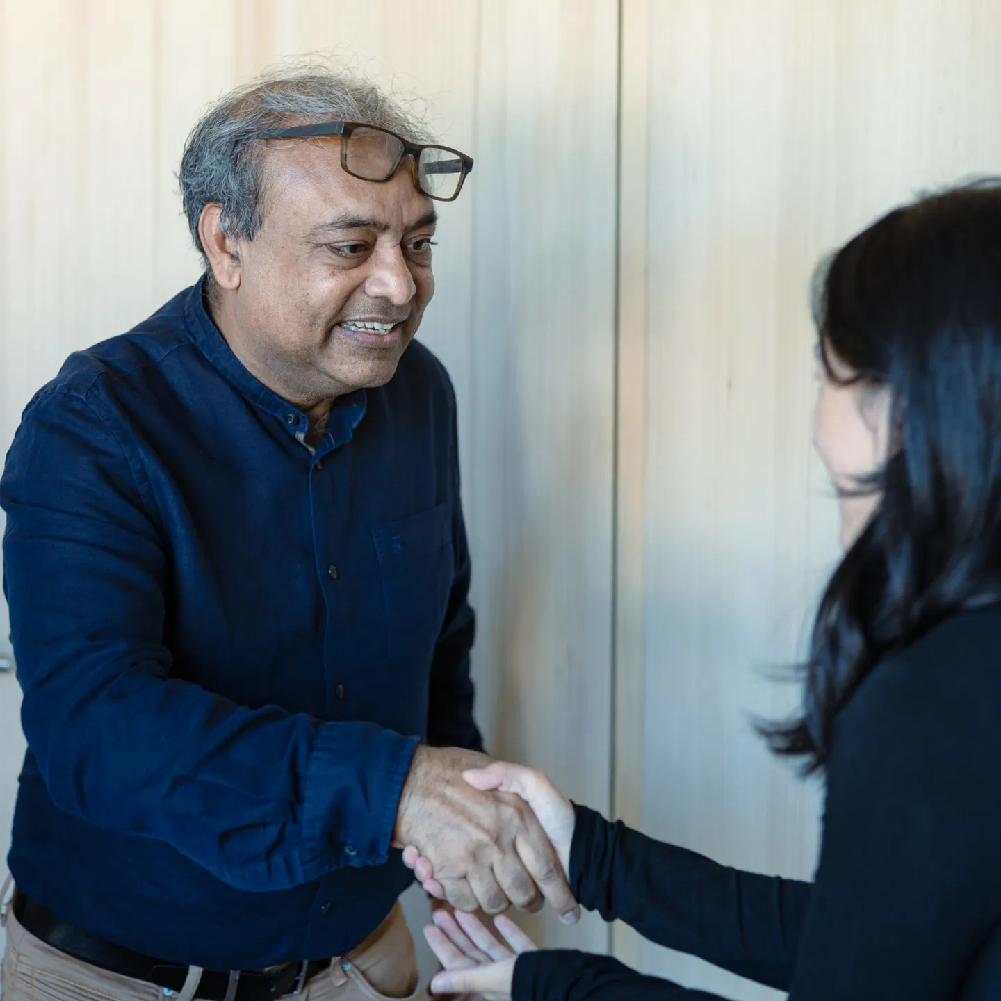 Persönlicher Empfang internationaler Studierender