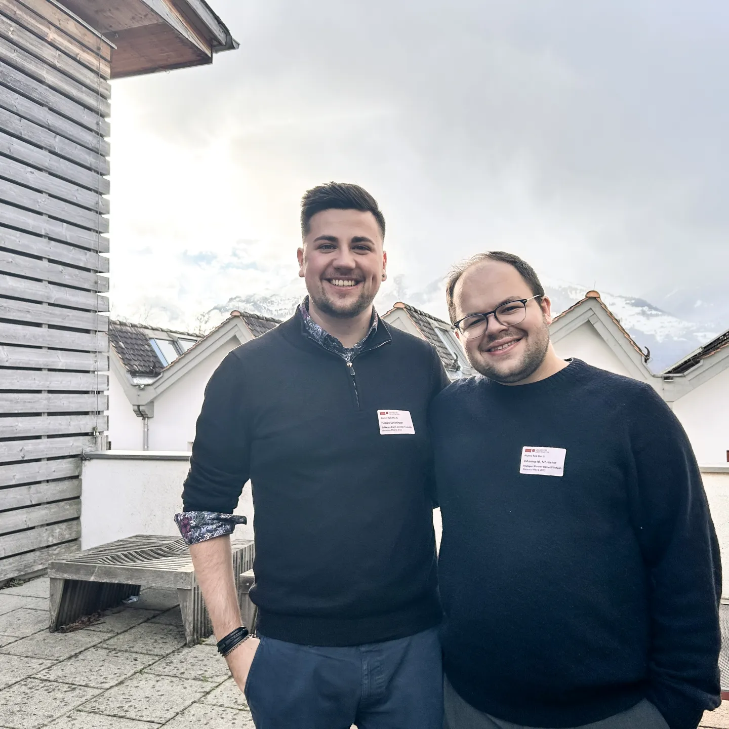 Florian Schietinger und Johannes Schleicher