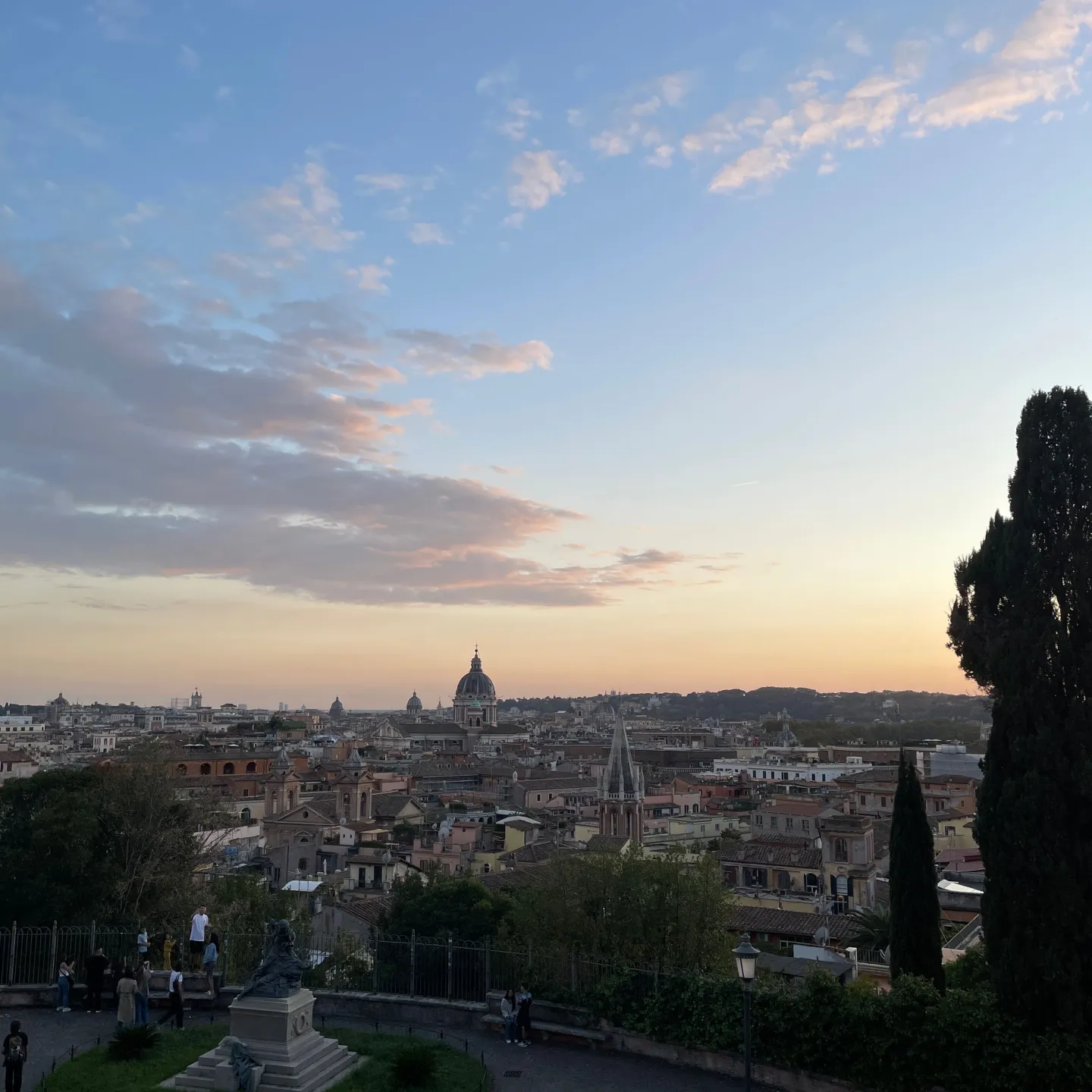 Rom bei Sonnenuntergang