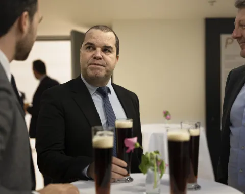 Vernissage Fotoausstellung Christian Clauwers am 7. Oktober 2025 an der Universität Liechtenstein.