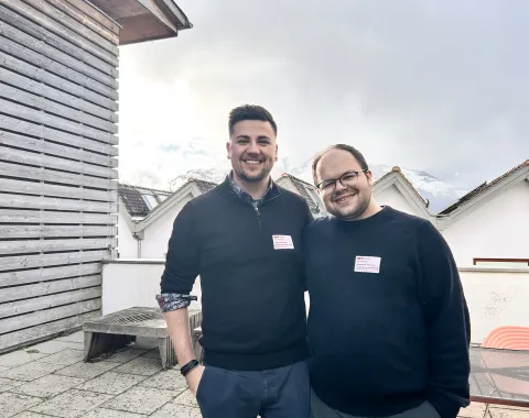 Florian Schietinger und Johannes Schleicher