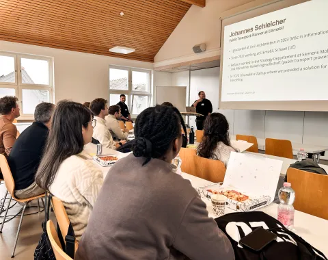 Vortrag Johannes Schleicher - Alumni-Talk Master Wirtschaftsinformatik 