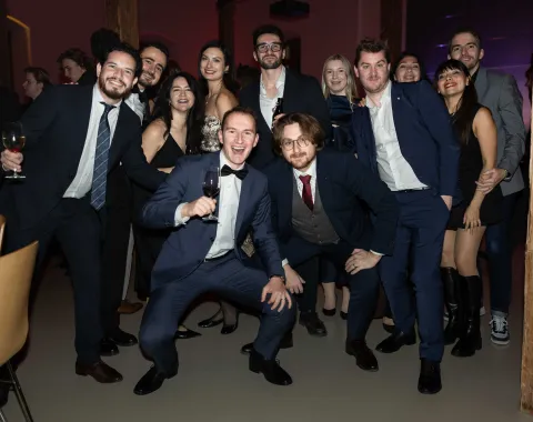 Posierende-Gruppe-Uniball-Liechtenstein