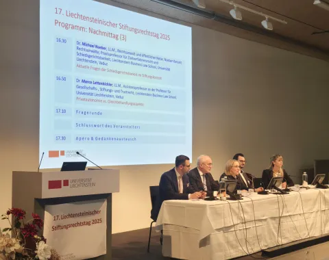 Fragerunde am Stiftungsrechtstag